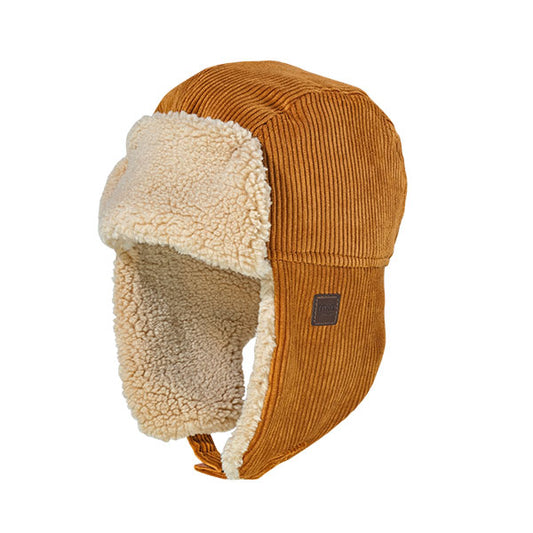 Maximo KIDS- Trappermütze, Aufschlag Vollfutter