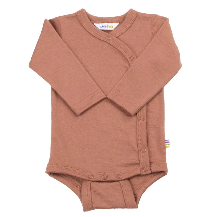 JOHA Body w/side closing Merino Wickelbody .