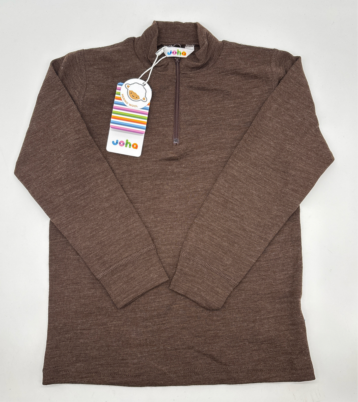 JOHA Blouse w/zipper Pulli Merino