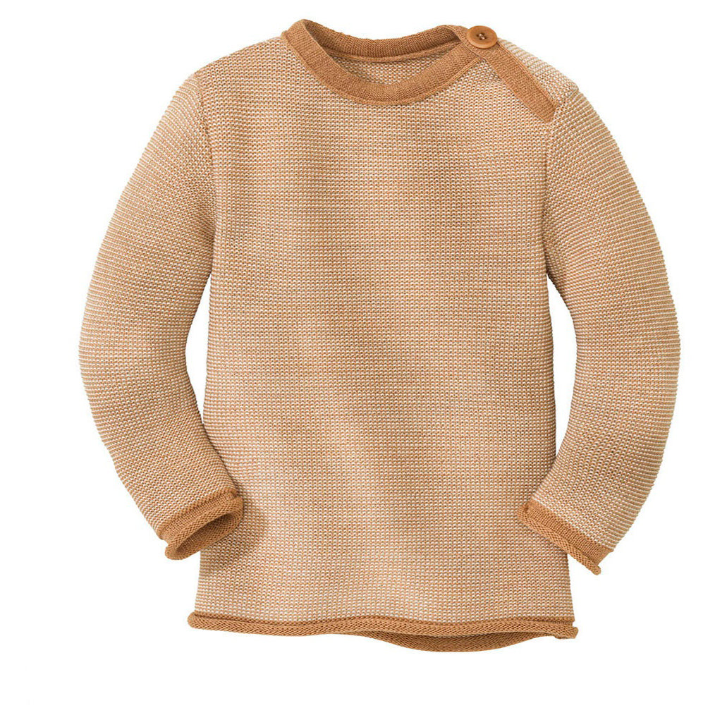disana Melange-Pullover Schurwolle