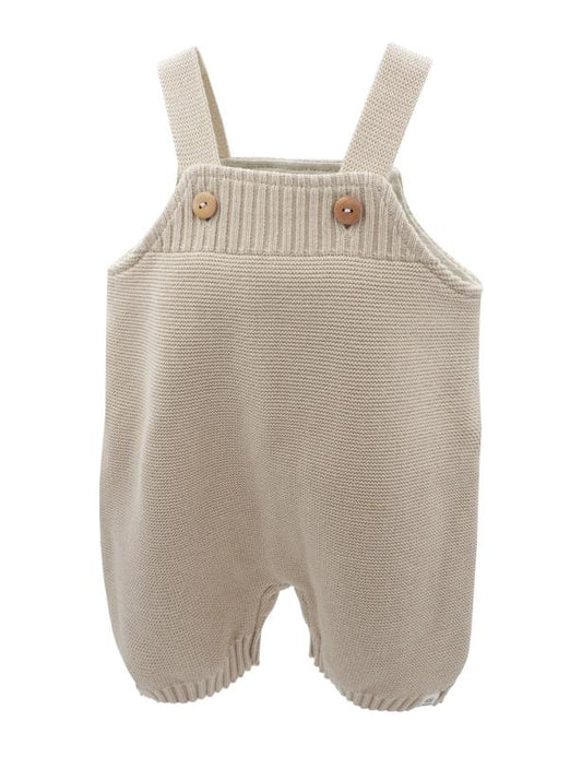 Maximo GOTS Baby-Strickhose Latz, kurzes Bein