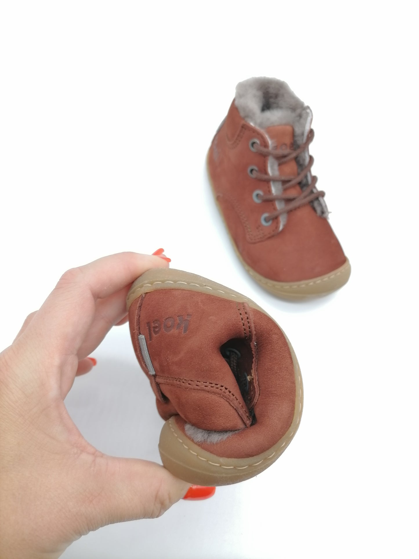 Koel Bill Bio Nubuk Wool schmal