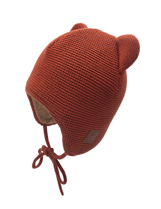 Maximo GOTS Baby-Mütze mit Ohren