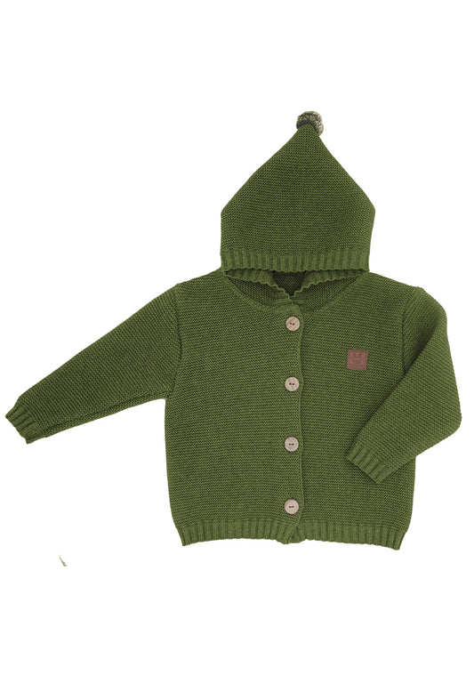 Maximo GOTS Baby-Strickjacke