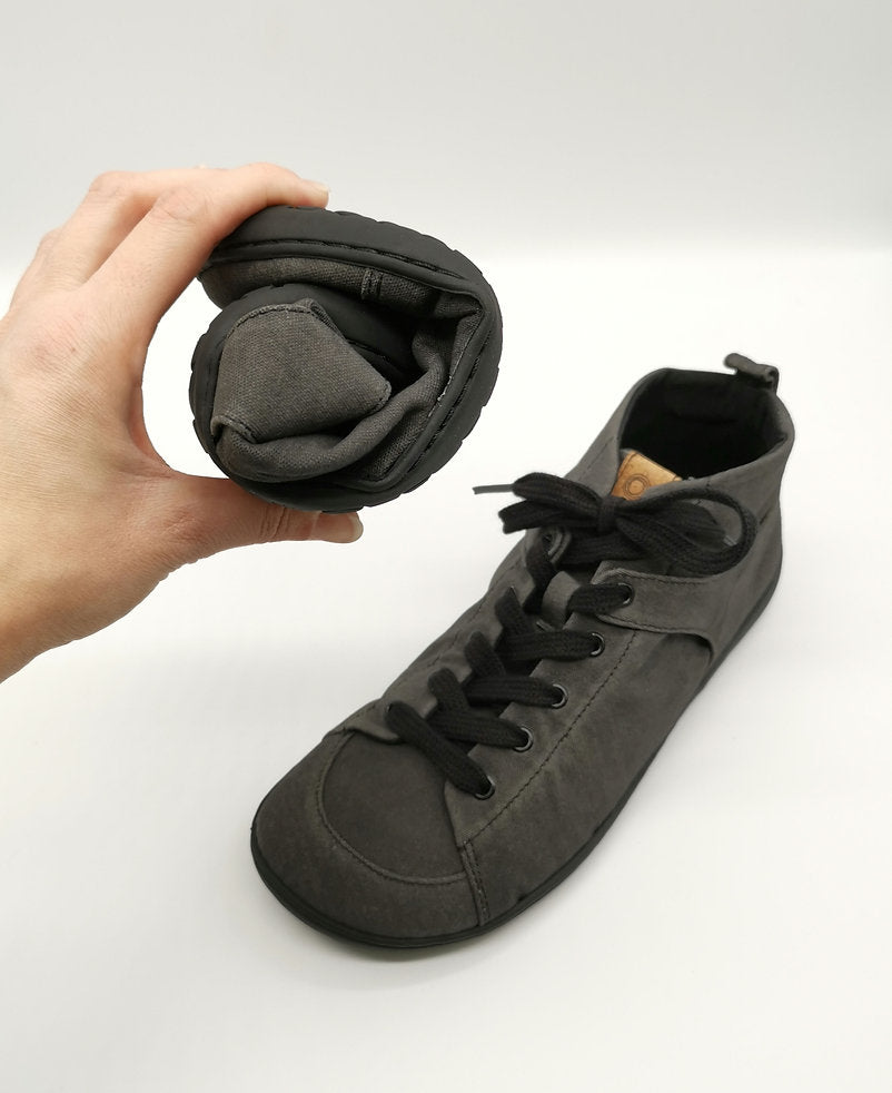 Mukishoes Obsidian High Vegan Mukishoes