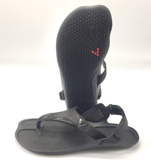 Vivobarefoot Total Eclipse LUX obsidian leather