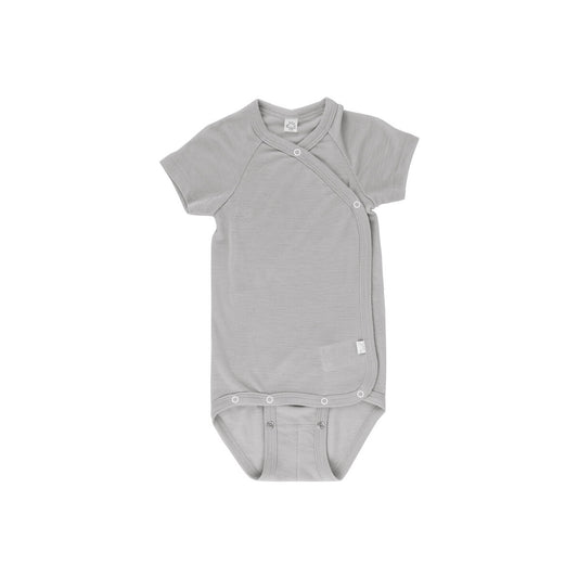 Iobio Wickelbody Kurzarm Wolle/Seide iobio