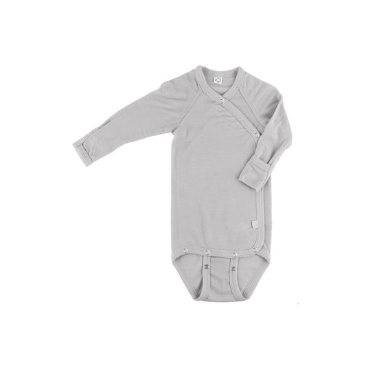 Iobio Wickelbody langarm Wolle/Seide Iobio