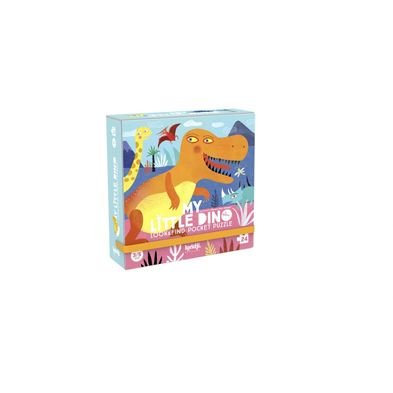 Londji My little Dino look & find pocket puzzle