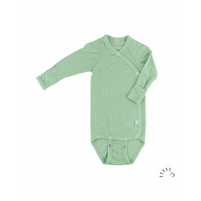 Iobio Wickelbody langarm Wolle/Seide Iobio