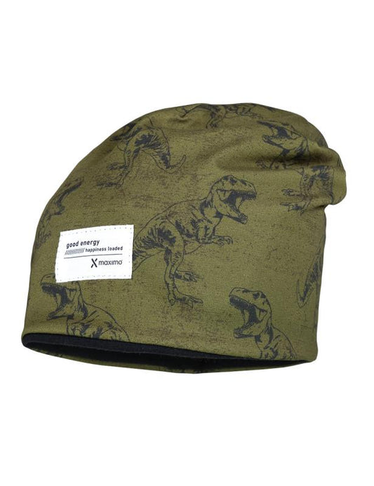 Maximo Mini Beanie bedruckt Jersey Futter ,