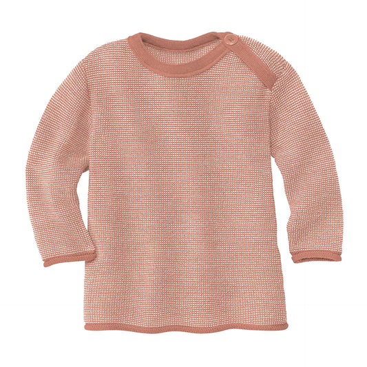 disana Melange-Pullover Schurwolle