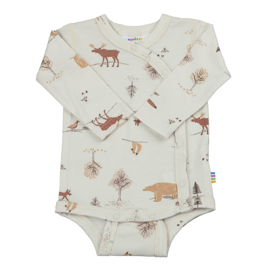 JOHA Body w/side Closing Merino Wickelbody