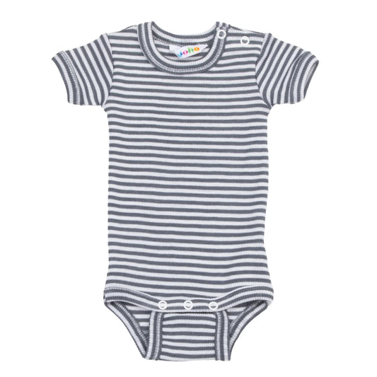 JOHA Body w/short sleeves gestreift .