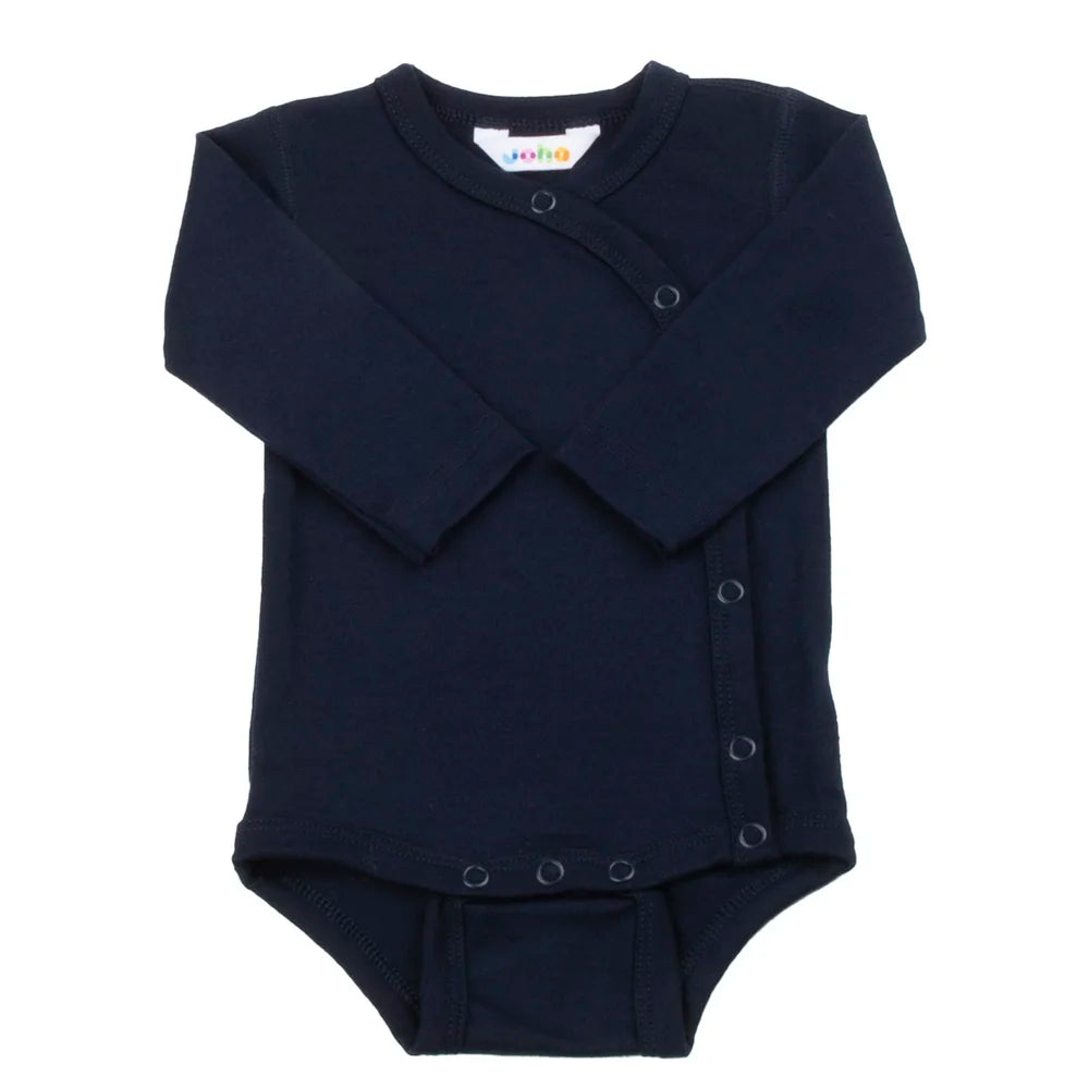 JOHA Body w/side closing Merino Wickelbody .