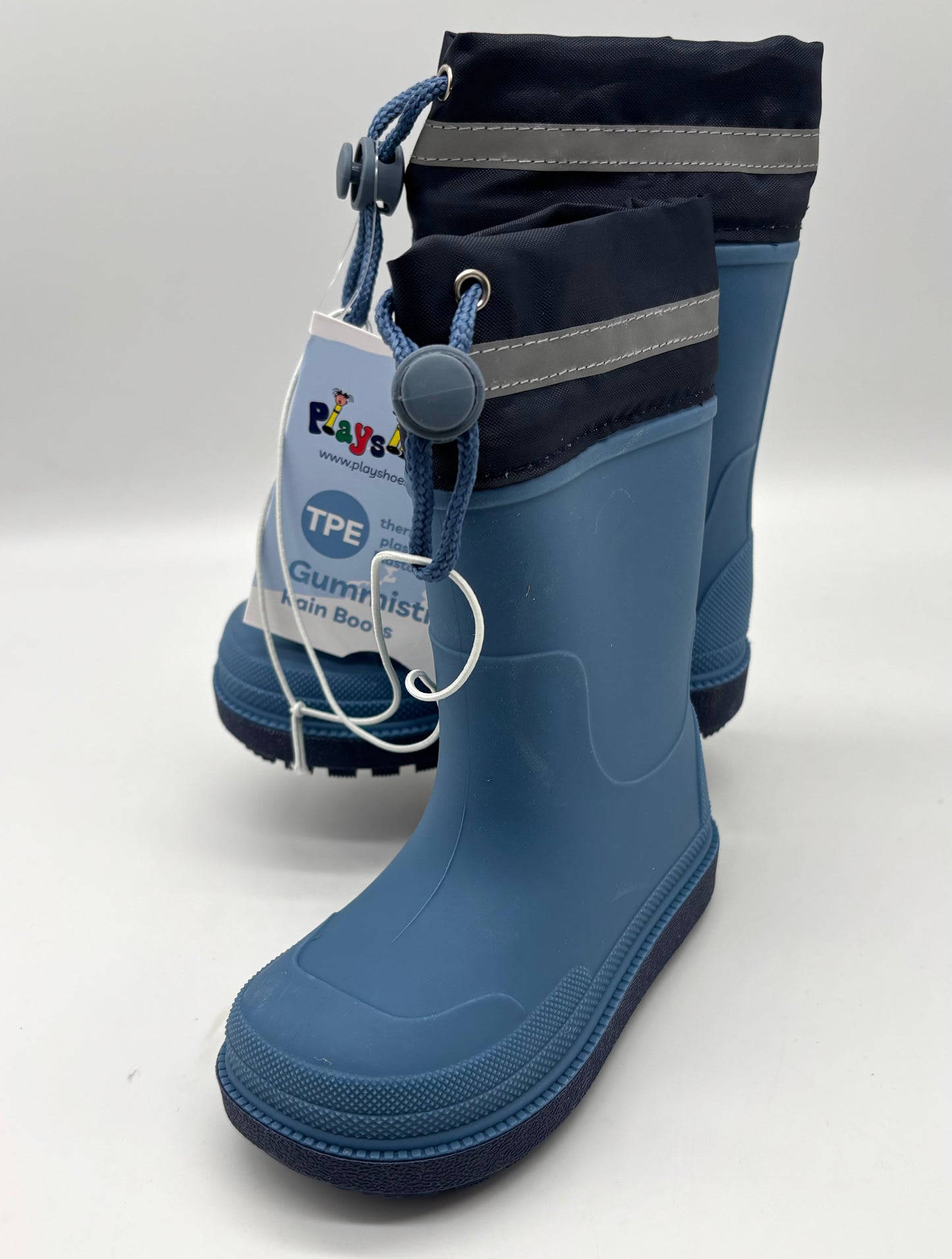 Playshoes Regenstiefel mit Tunnelzug .