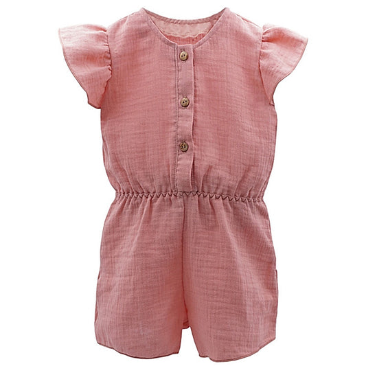 Maximo GOTS Mini-Girl Jumpsuit Musselin