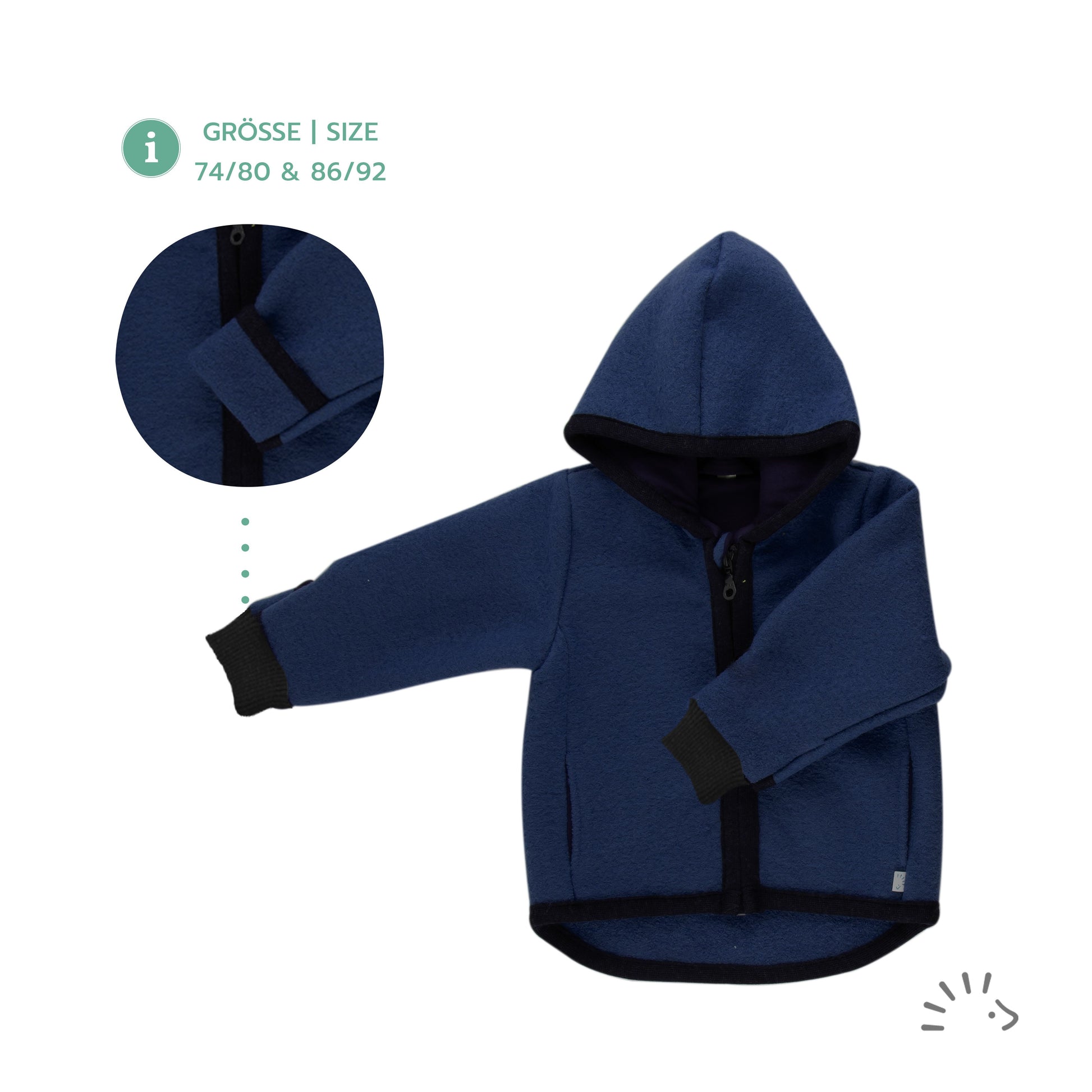 Iobio Jacke Style MILO Wollwalk iobio