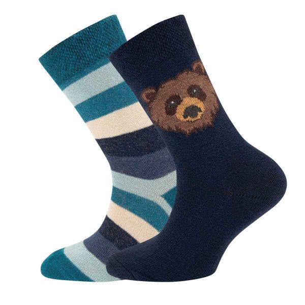 Ewers  Socken Ringel gemustert GOTS