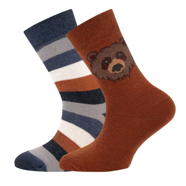 Ewers  Socken Ringel gemustert GOTS