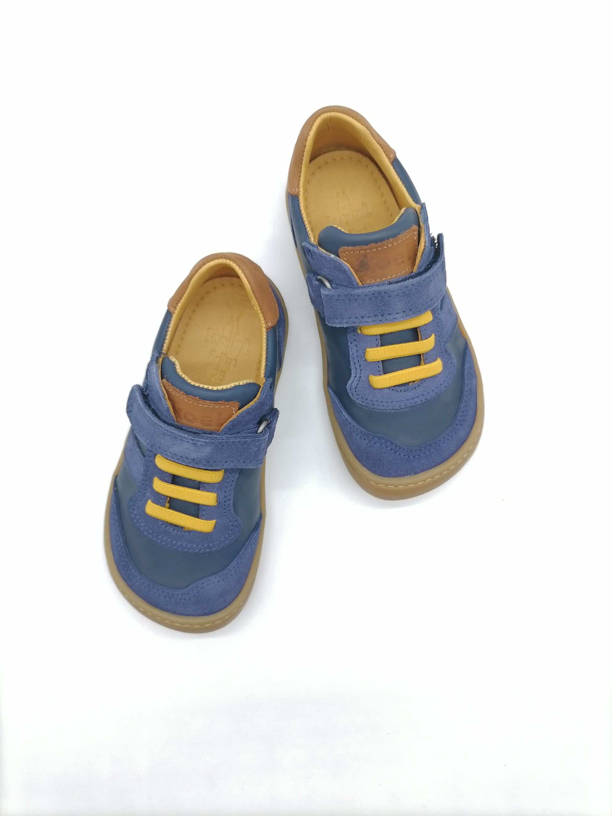 Koel Barefoot Dylan Suede, gelber Schnürsenkel Koel