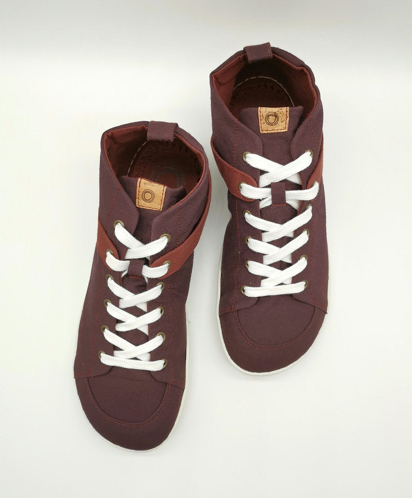 Mukishoes Plum High Vegan Mukishoes