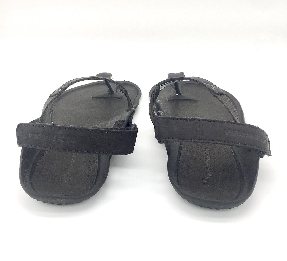 Vivobarefoot Total Eclipse LUX obsidian leather